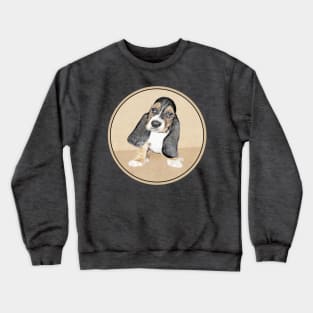 Basset Hound Puppy Crewneck Sweatshirt